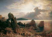 on the coast of capri